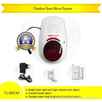 Wireless Outdoor Flash Siren Spot Alarm System (YL-007AF)